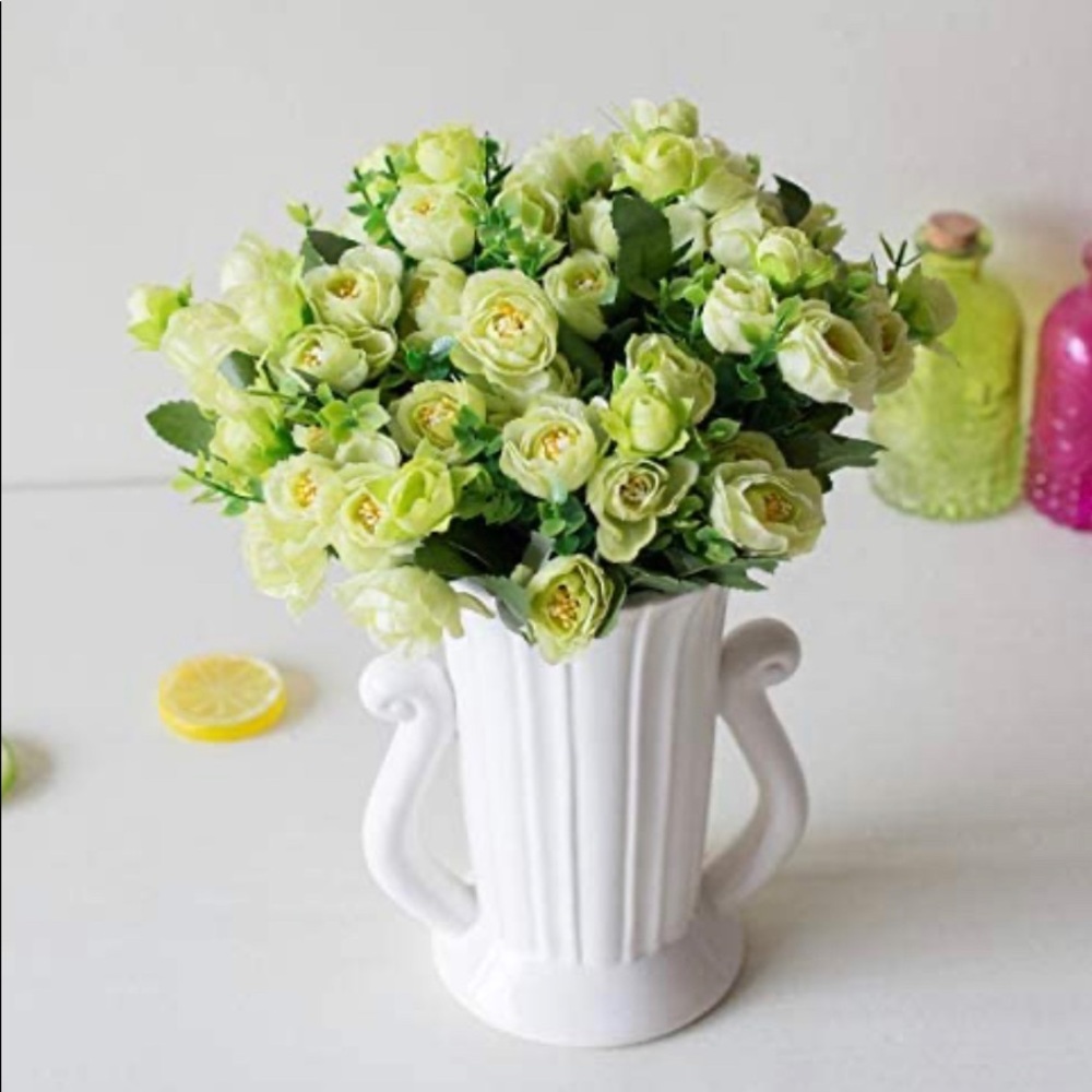 Elegant ceramic vase